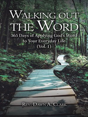 cover image of Walking out the Word